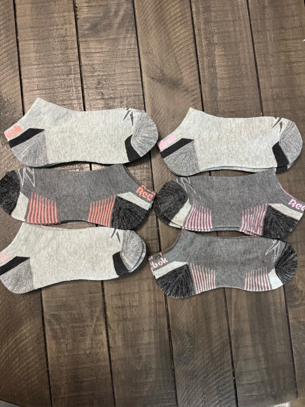 Reebok Women’s Low-Cut Performance No-Show Socks - 6 Pack, multicolor. New